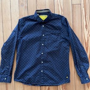 Descendant of Thieves Blue Globe L/S Shirt